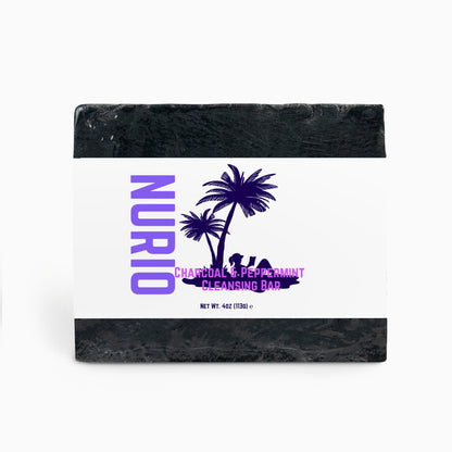 NURIO Charcoal & Peppermint Cleansing Bar