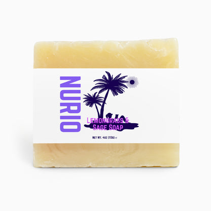 NURIO Lemongrass & Sage Soap