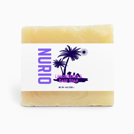 NURIO Lemongrass & Sage Soap