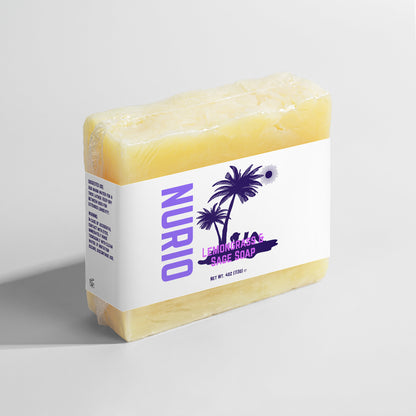 NURIO Lemongrass & Sage Soap