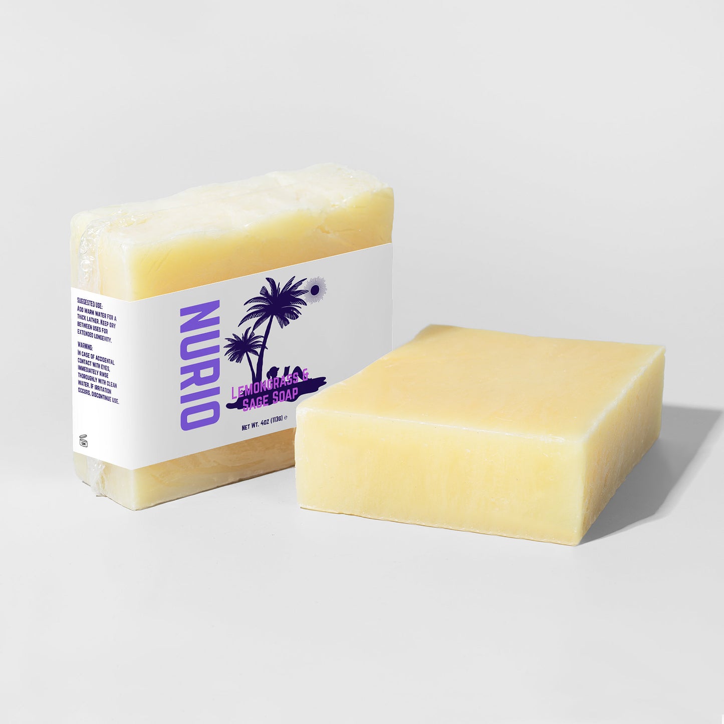 NURIO Lemongrass & Sage Soap