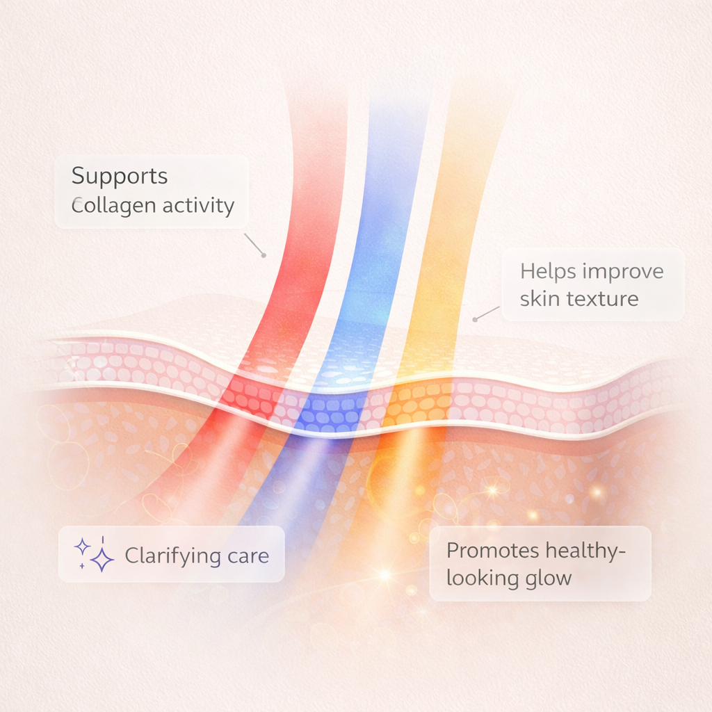 NURIO 7-Color LED Therapy Face & Neck